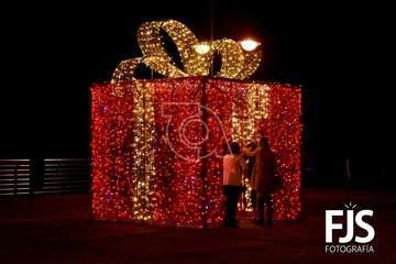 La costa de Telde se zambulle en la Navidad/Francisco Javier Santana.